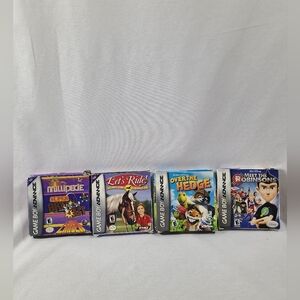 Nintendo Gameboy Advance games in original boxes- 4 games